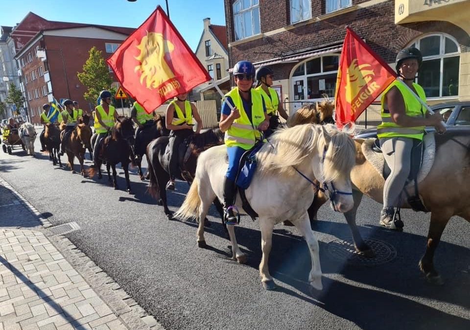 Great Relay Ride of Sweden ended after 55 days