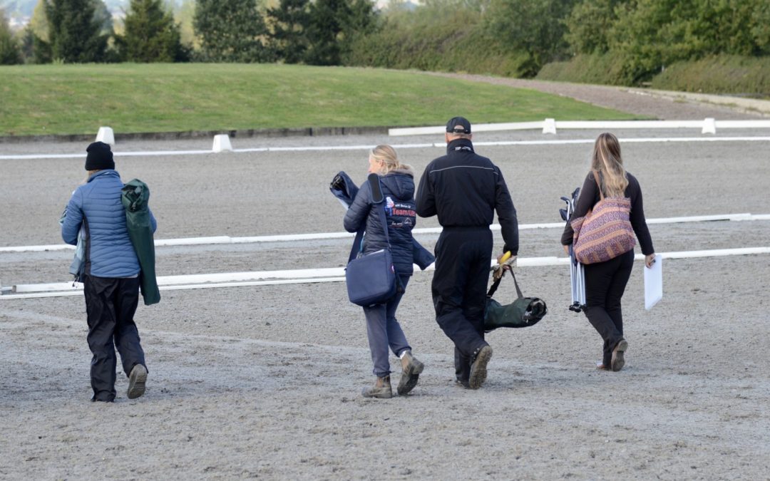 Four newly qualified sport judges in GB