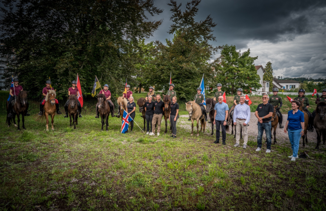 Relay Ride – Ceremonial Baton Handover in Bad Zurzach